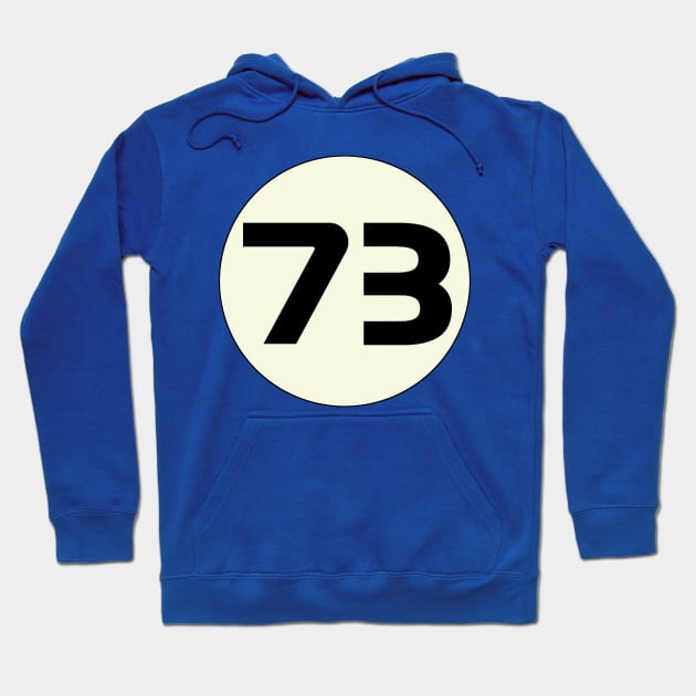 73 Sheldon's Favorite Number science geeks Hoodie by LittleBean